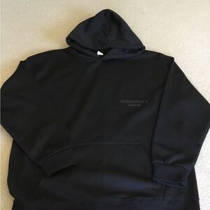 Men’s Black Hoodie - Minimal Logo